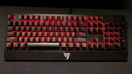 VicTsing Gaming Keyboard with Red Switches REVIEW