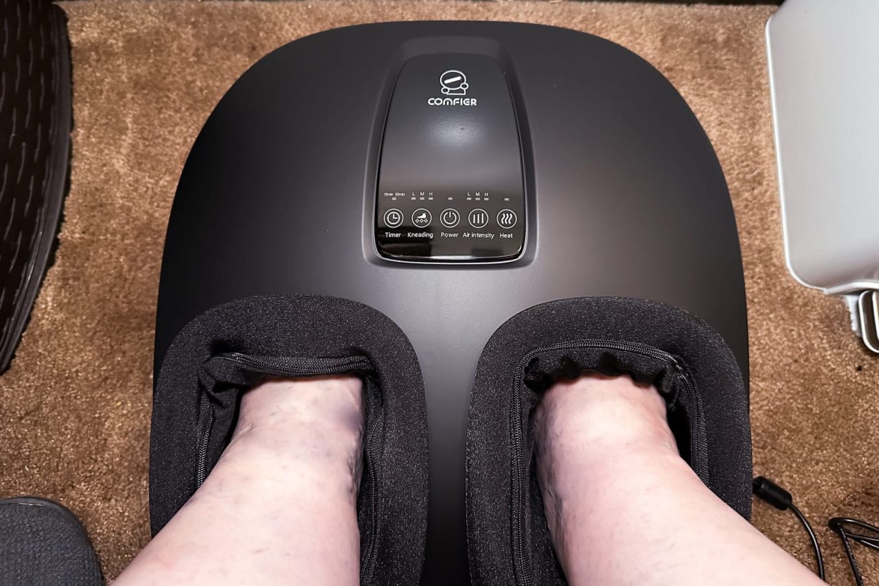 Comfier Shiatsu Foot Massager with Heat