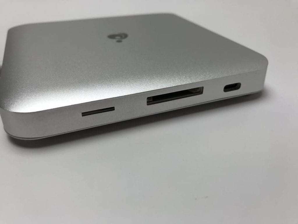 Compact USB-C Docking Station with PD Pass-Thru