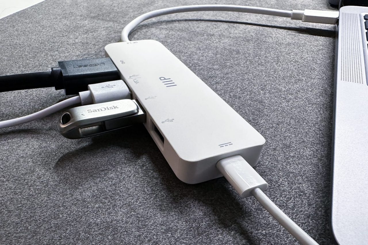 Monoprice 5-in-1 USB-C Hub & Multiport Adapter